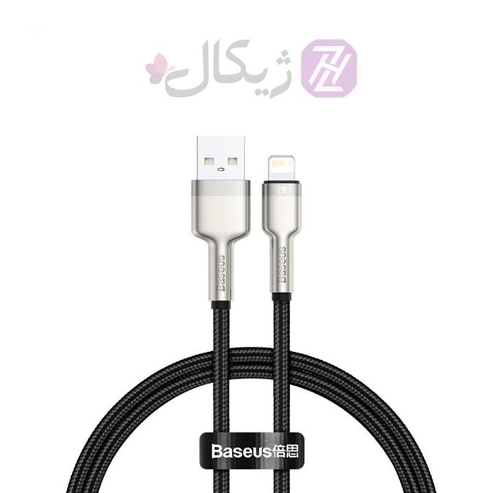 کابل تبدیل USB-C به لایتنینگ باسئوس مدل metal data cable PD